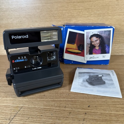 Vintage polaroid 636 close - polaroid,