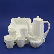 Vintage shelley dainty white - shelley,