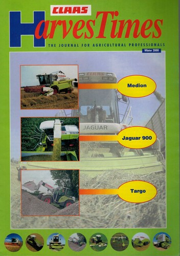 Claas harvest times journal - harvest,
