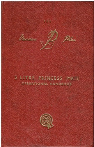 Vanden plas litre princess - plas, 3-litre