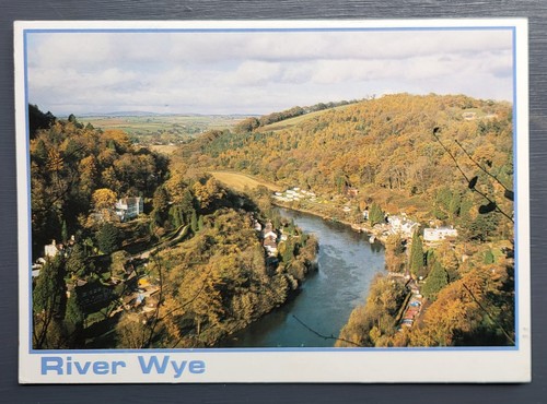 Vintage postcard used - used, river