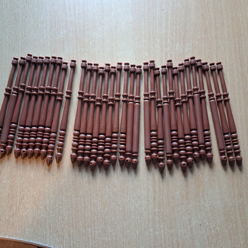 Plastic lace making - x,
