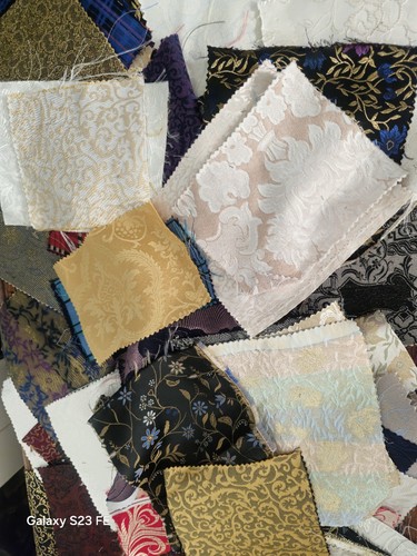 Viscose fabric vintage floral - viscose,