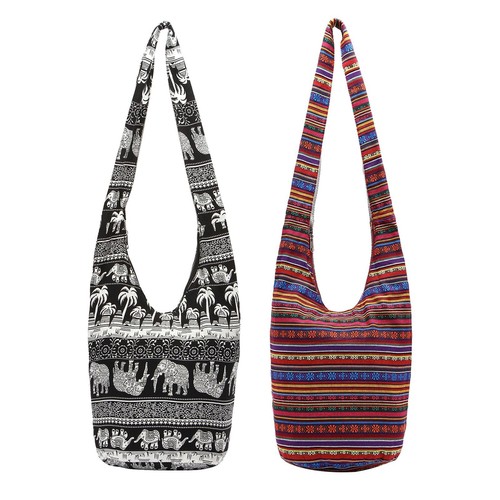 Hippie boho print crossbody - hippie,
