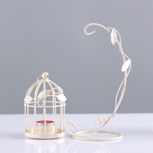 Decorative bird cage tealight - bird,