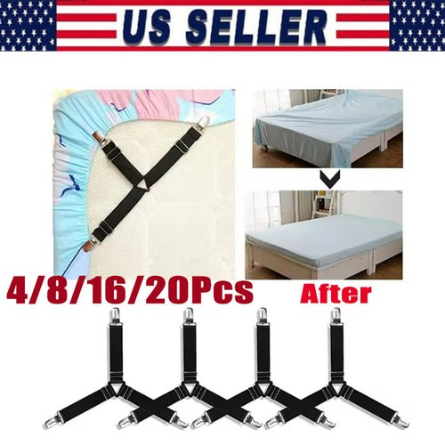 Bed sheet fasteners - 4x,