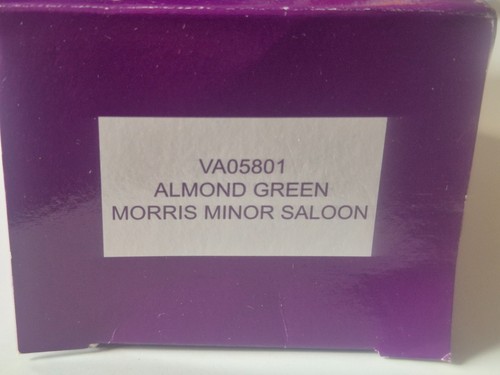 Morris minor saloon green - green, 1/43
