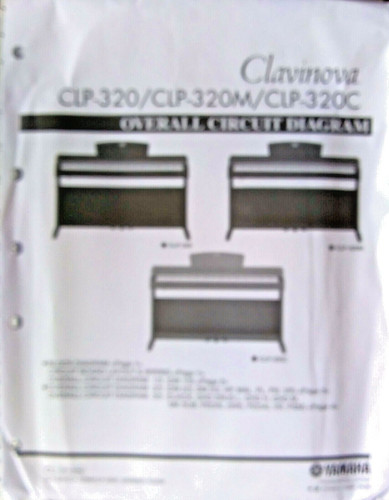 Yamaha clp 320 320m - yamaha, clp-320