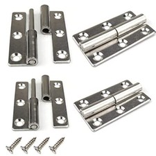 4pcs lift off door hinges - 2.5",