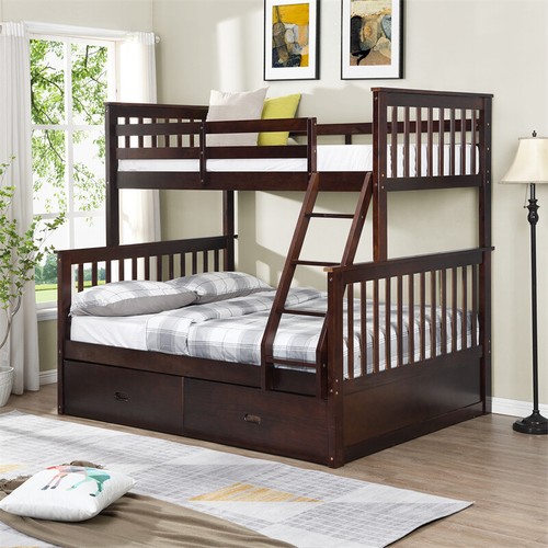 Twin over full - over, bunk