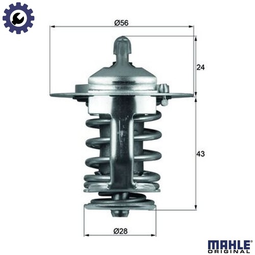 Thermostat coolant 82 - coolant, 70