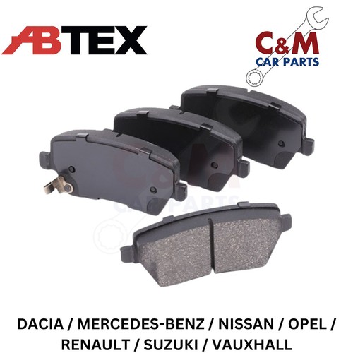 Front brake pads fits - pads, nissan