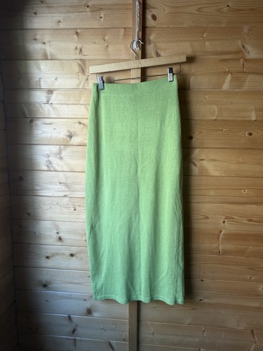 Zara lime green ribbed - , knit