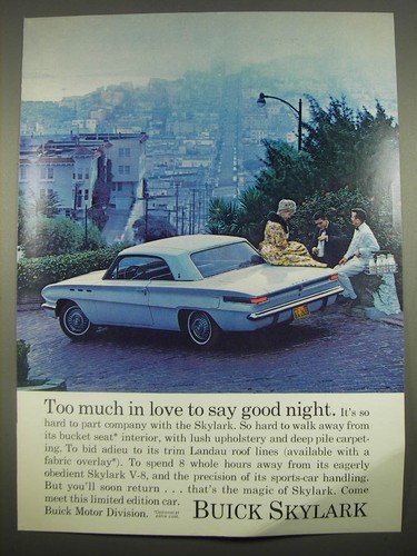 1961 buick skylark - skylark, car