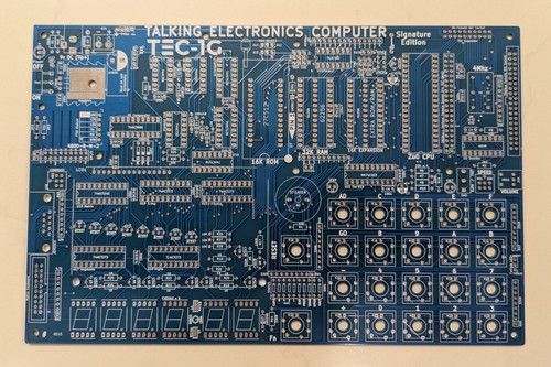 Tec z80 single board - tec-1g,