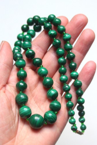 Vintage african malachite - vintage,