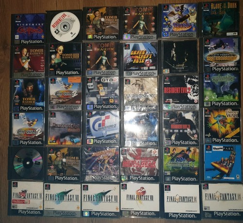 Ps1 collectors games bundle - collectors,