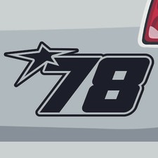Race number sticker - race,