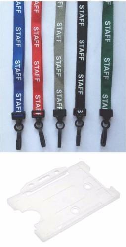 Staff neck strap lanyard - id,