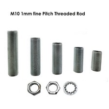 M10 1mm fine pitch threaded - m10,
