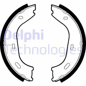 Brake shoe set parking - shoe, set,