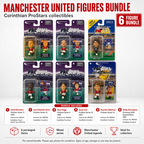 Manchester united prostars - 6x,