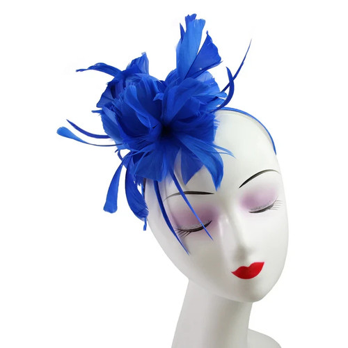 Small flower feather - flower, hat