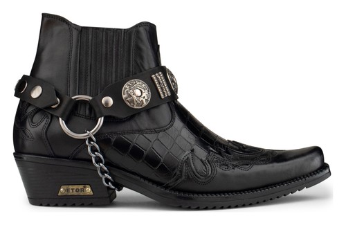 Men real leather cuban heel - men's,