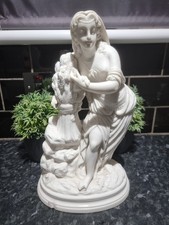 Parian ware figurine - parian,