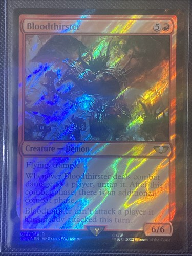Bloodthirster mtg surge foil - bloodthirster,