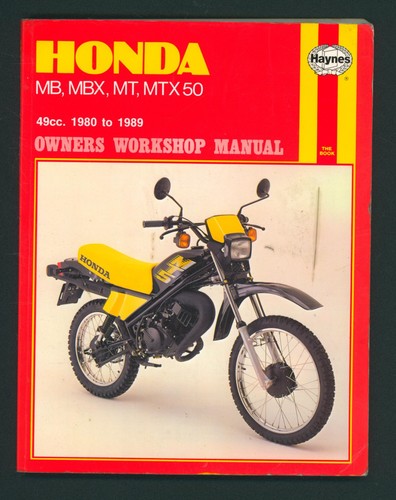 Honda haynes mt5 mb5 mt50 - honda,