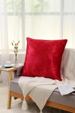 Crushed velvet cushion covers - velvet,