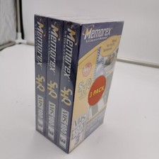 Memorex shq blank vhs video - 3x,