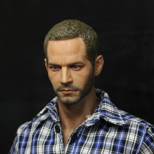 Male pvc head sculpt - male, paul