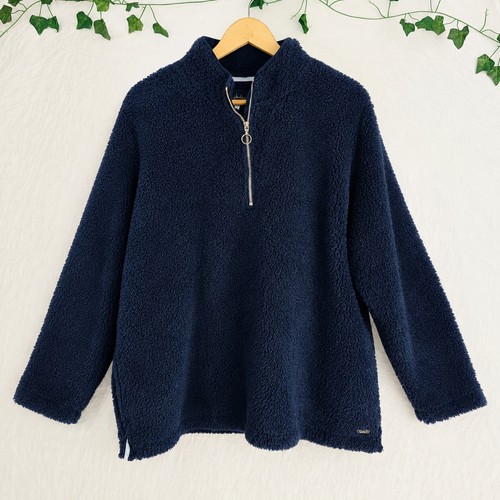 Joules navy blue fleece full - blue,