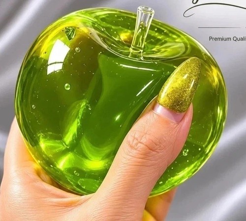 Green apple squishy - apple, stress