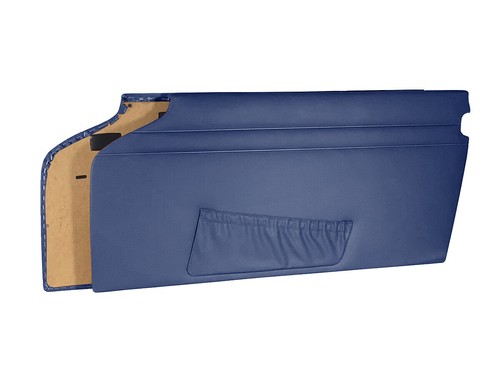 Navy blue door panel - navy,