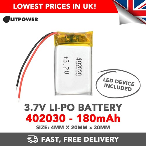 180mah po battery - 180mah,