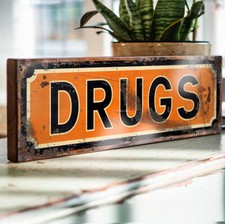 Vintage style drugs chemist - vintage,