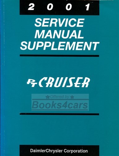 Cruiser 2001 shop manual - pt,