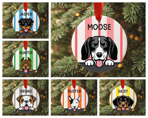 Personalised dog christmas - dog,