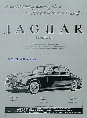 1961 jaguar automobile mark - mark, 2