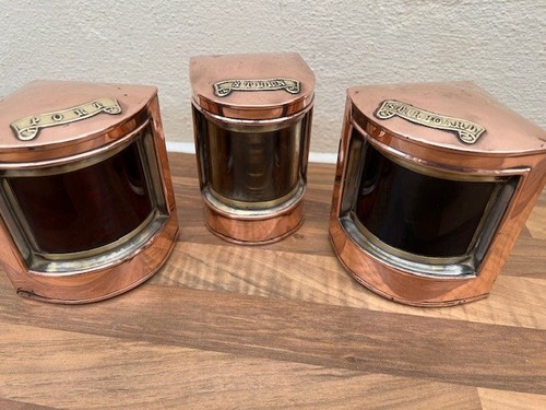 Vintage ships port starboard - port,