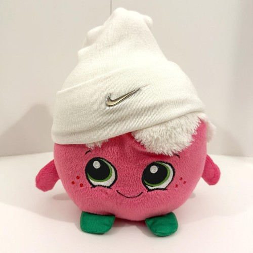 Nike white sports beanie