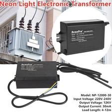 Electronic neon light - electronic, sign