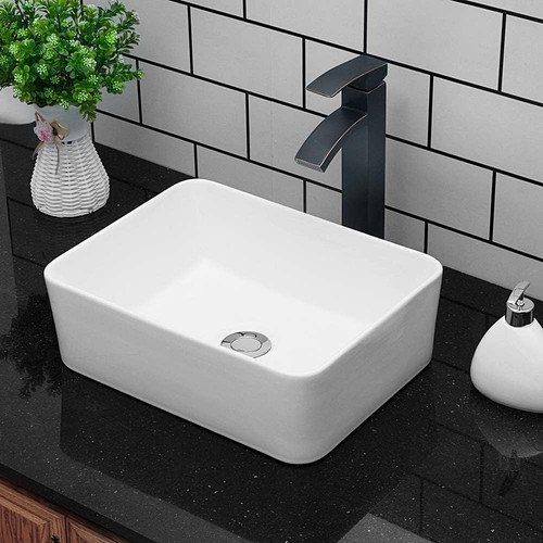 Vessel sink rectangular - sink,