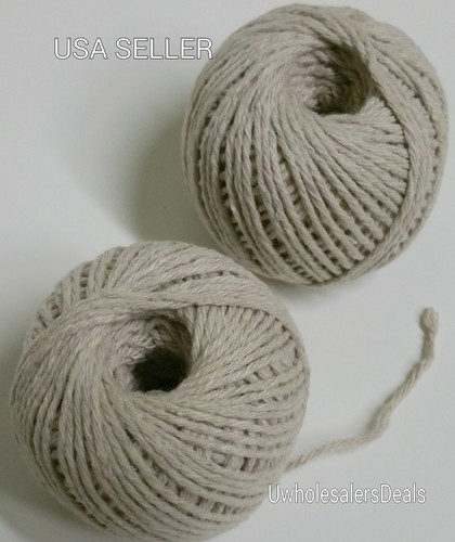 Rolls cotton twine white - 2,