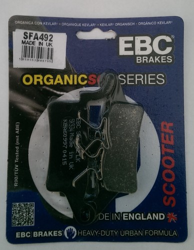 Ebc organic front disc - front, brake