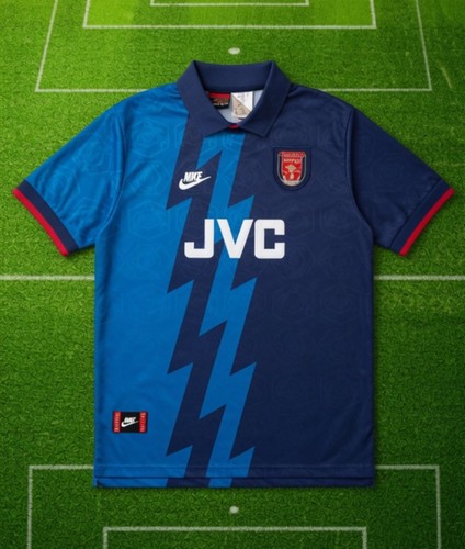 Nike arsenal 1994 away - arsenal, 1994/95