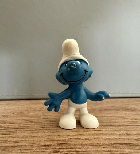 Vintage smurf figure - vintage,